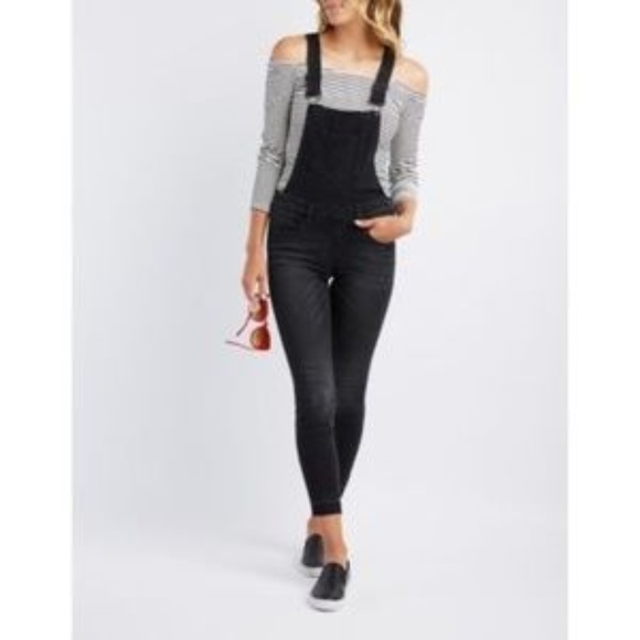 Dollhouse Denim - NWT Dollhouse black overalls